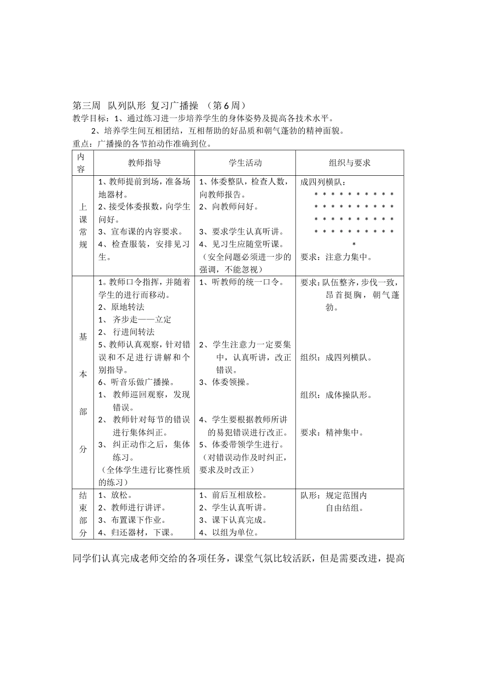 第三周队列队形复习广播操_第2页