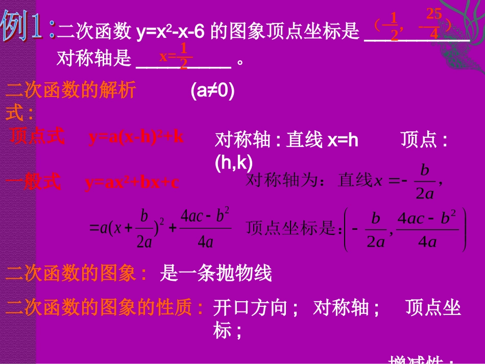 第二十六章二次函数复习课件下）_第2页