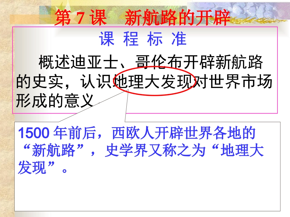 第7课课件新航路的开辟_第3页