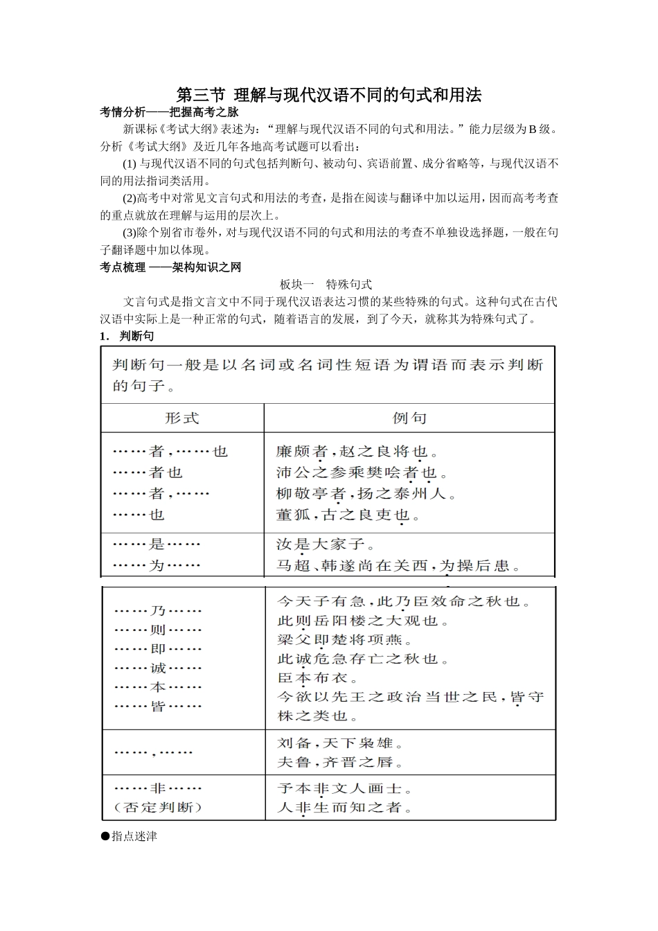 文言文句式和用法_第1页