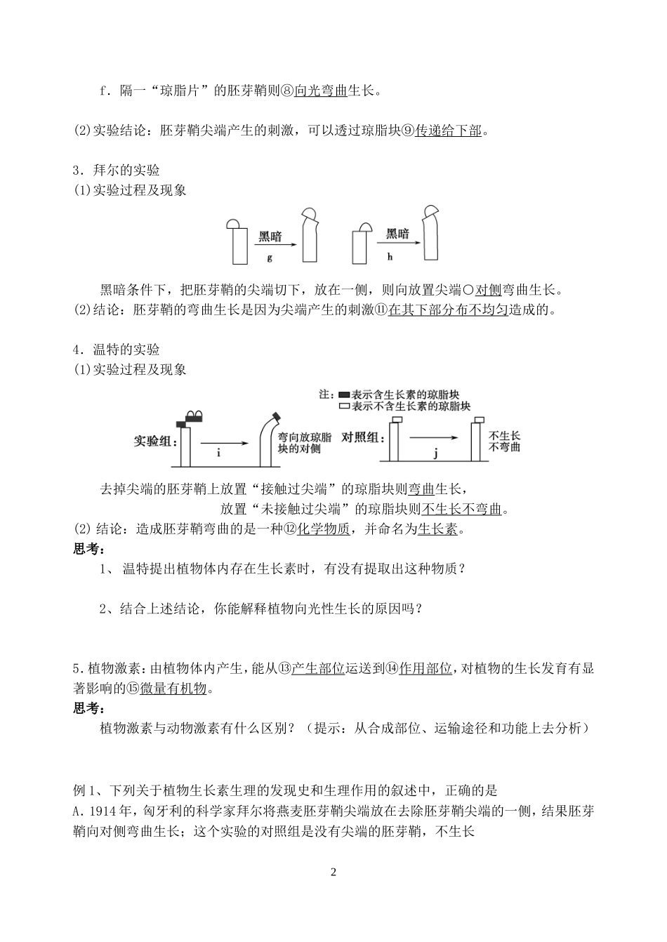 植物生长素的发现_第2页