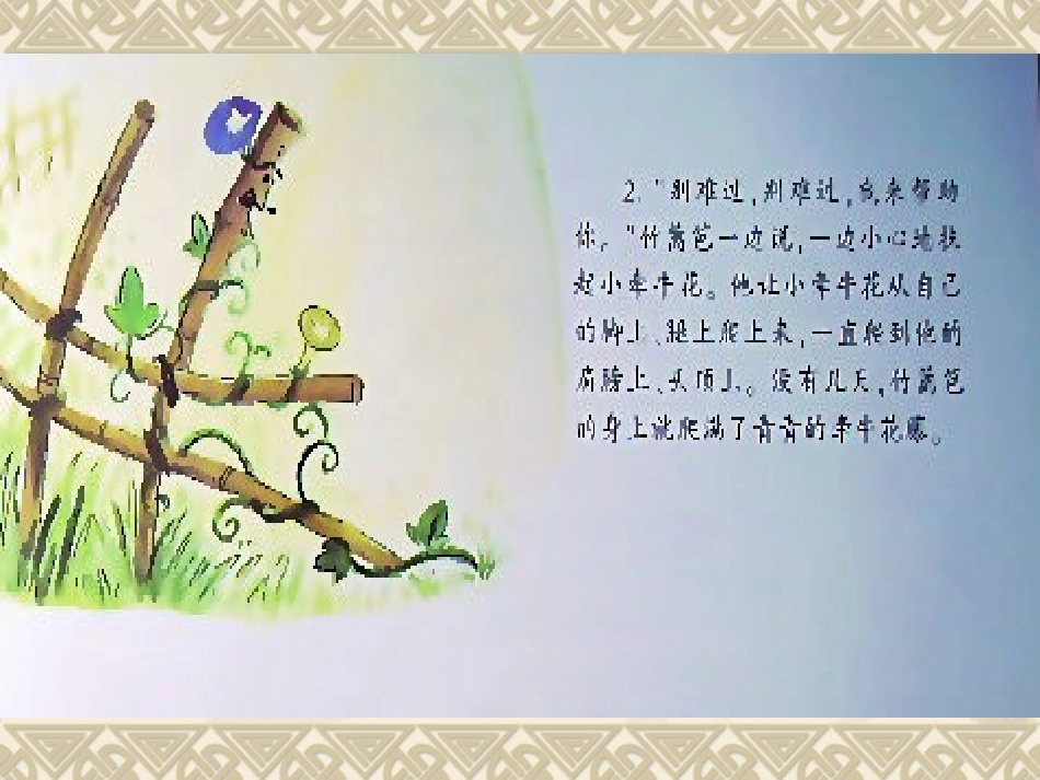 竹篱笆和牵牛花+_第3页