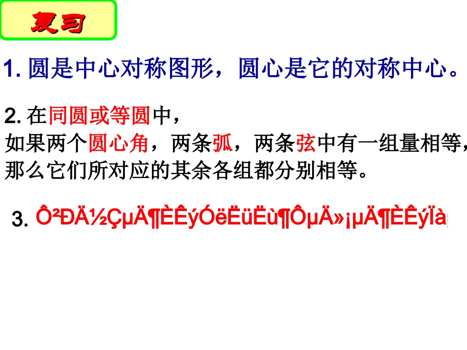圆的对称性课件_第2页