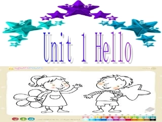 牛津小学英语1Aunit1（1）