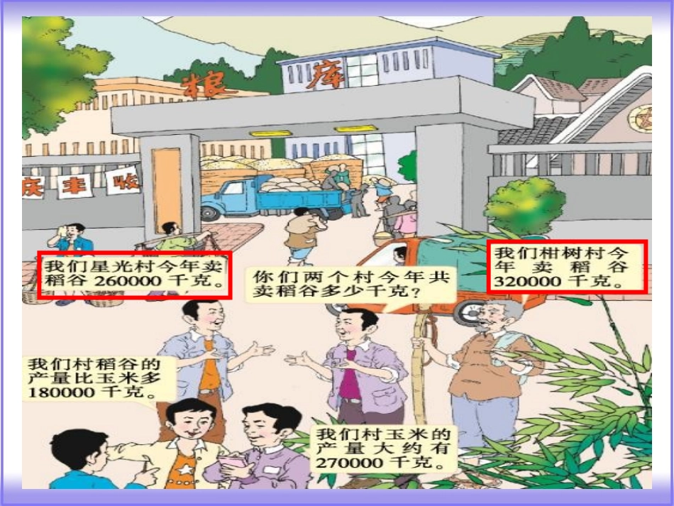 三单元多位数加减法的口算和估算_第2页