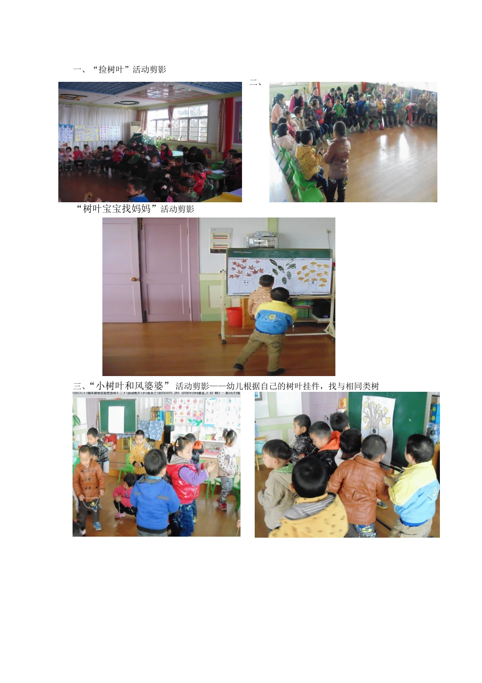 小班综合活动《树叶宝宝找妈妈》_第2页