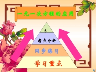 一元一次方程的应用人教版