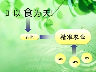 精准农业与3S技术