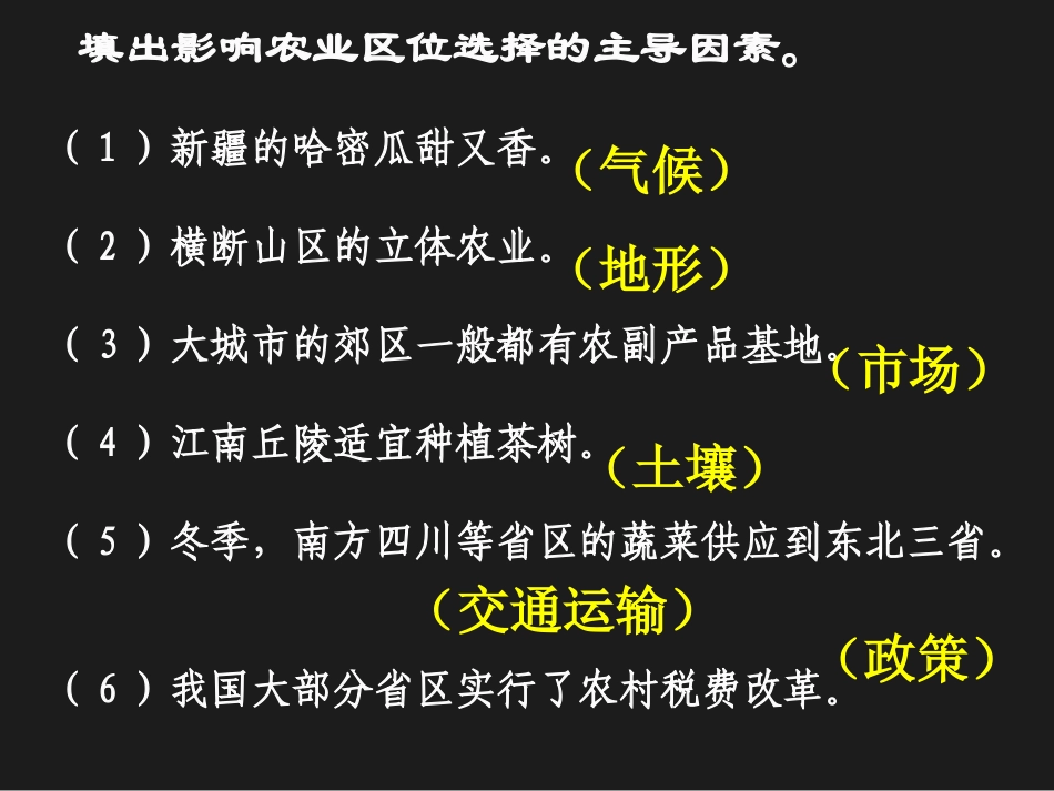 世界主要的农业地域类型_第1页
