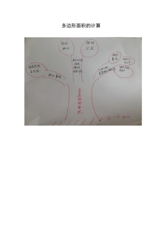 多边形面积的计算