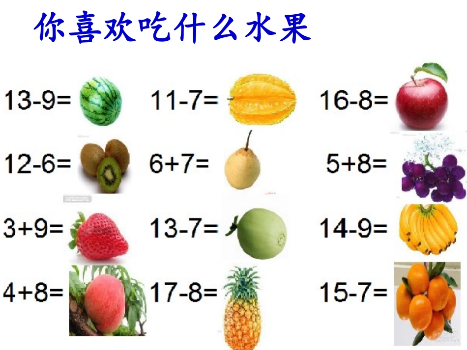 十几减6、5、4、3、2_第1页