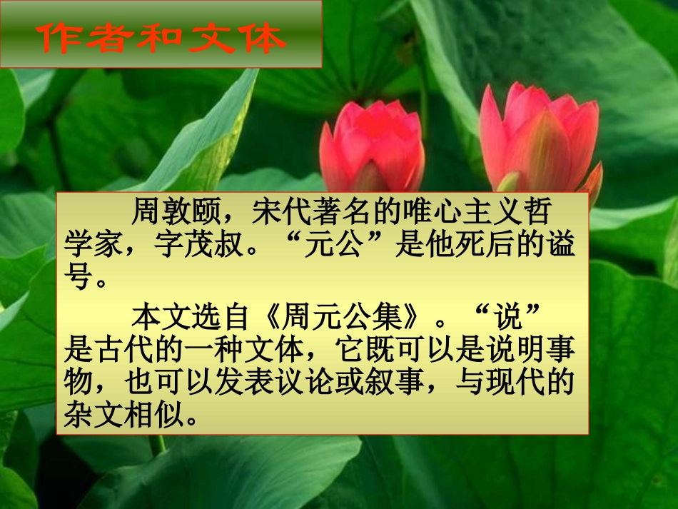 《荷--爱莲说》_第3页