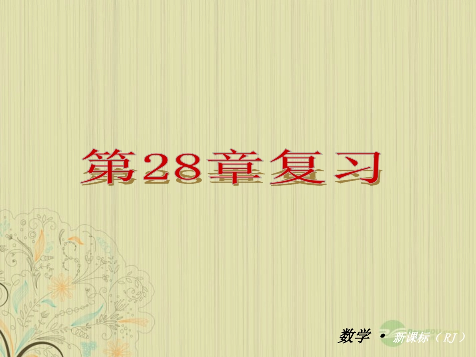 三角函数复习PTT_第1页