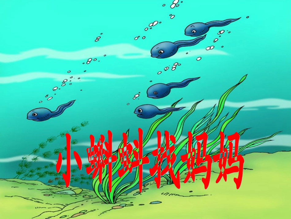 《34、小蝌蚪找妈妈》_第1页