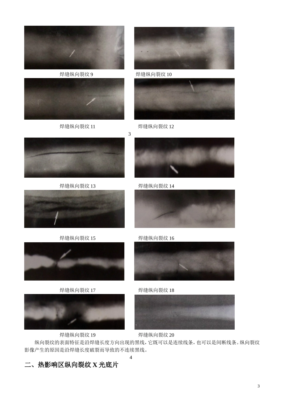 焊缝缺陷图谱_第3页