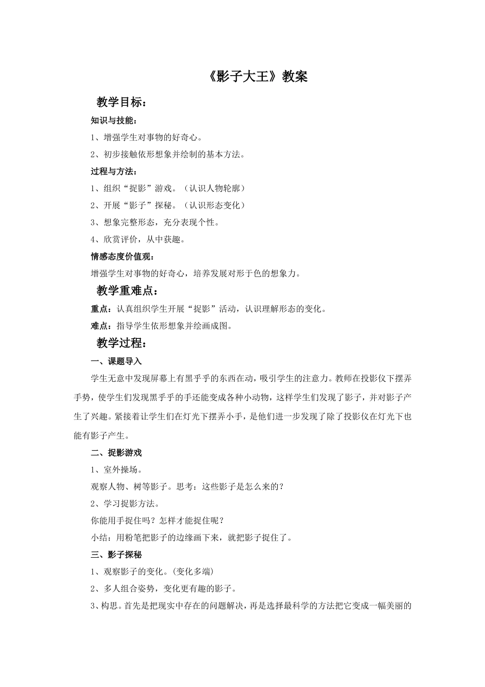 《影子大王》教案3_第1页