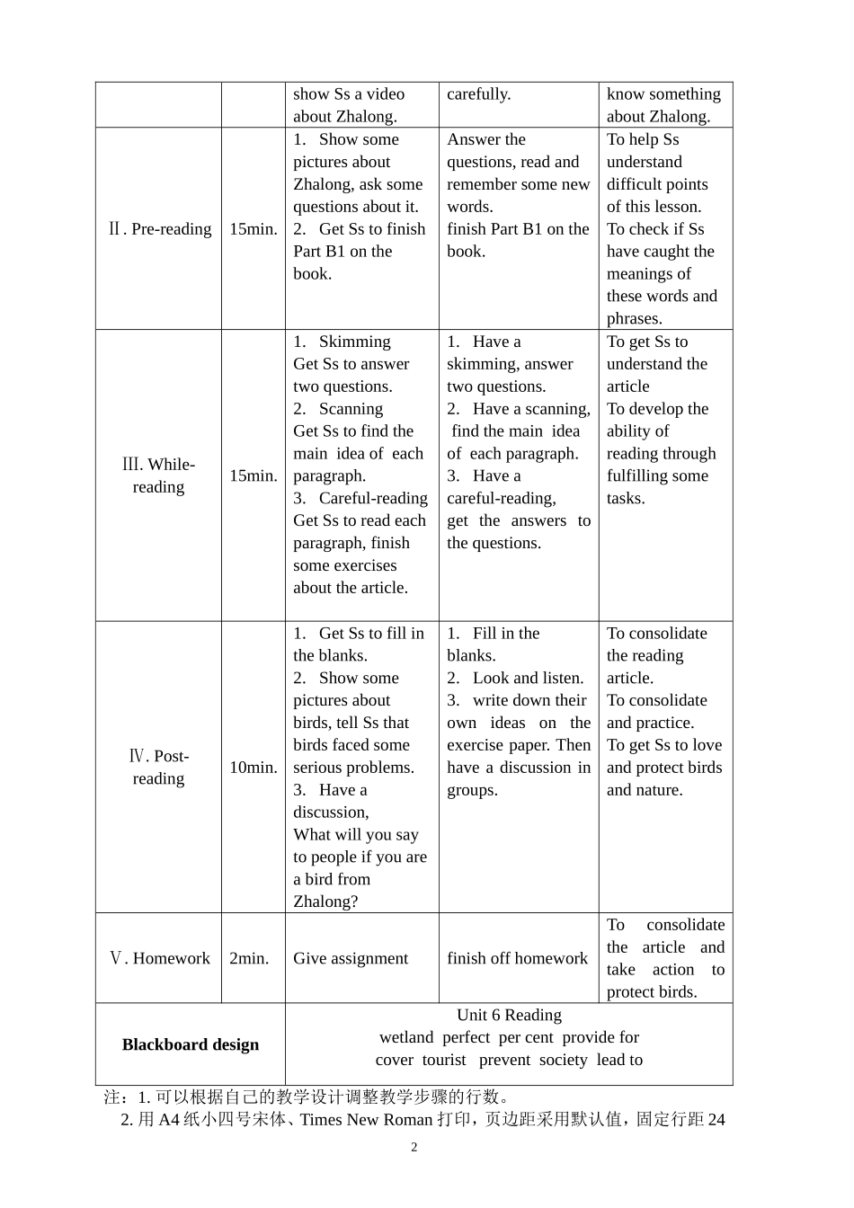 新区英语好课堂教学设计_第2页