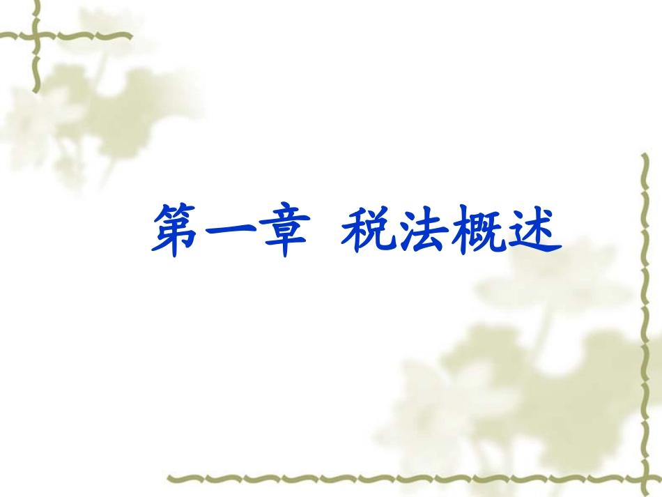 税法教学课件_第2页