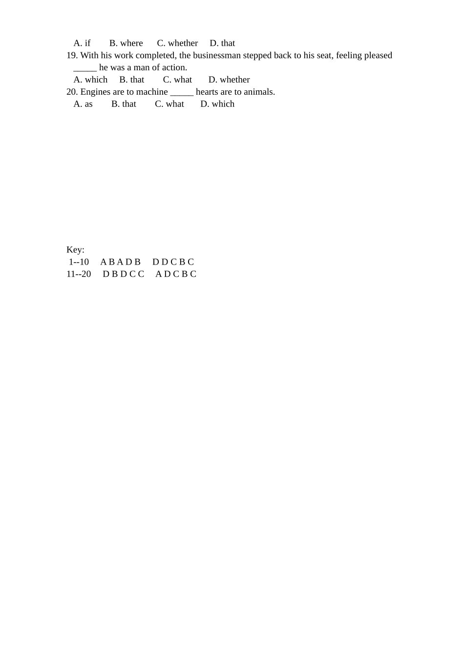 名词性从句专练_第2页