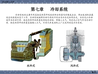 发动机冷却系统