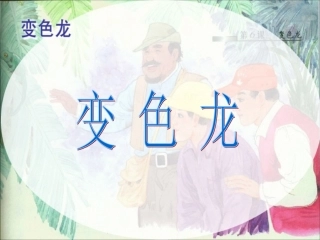 变色龙 课件