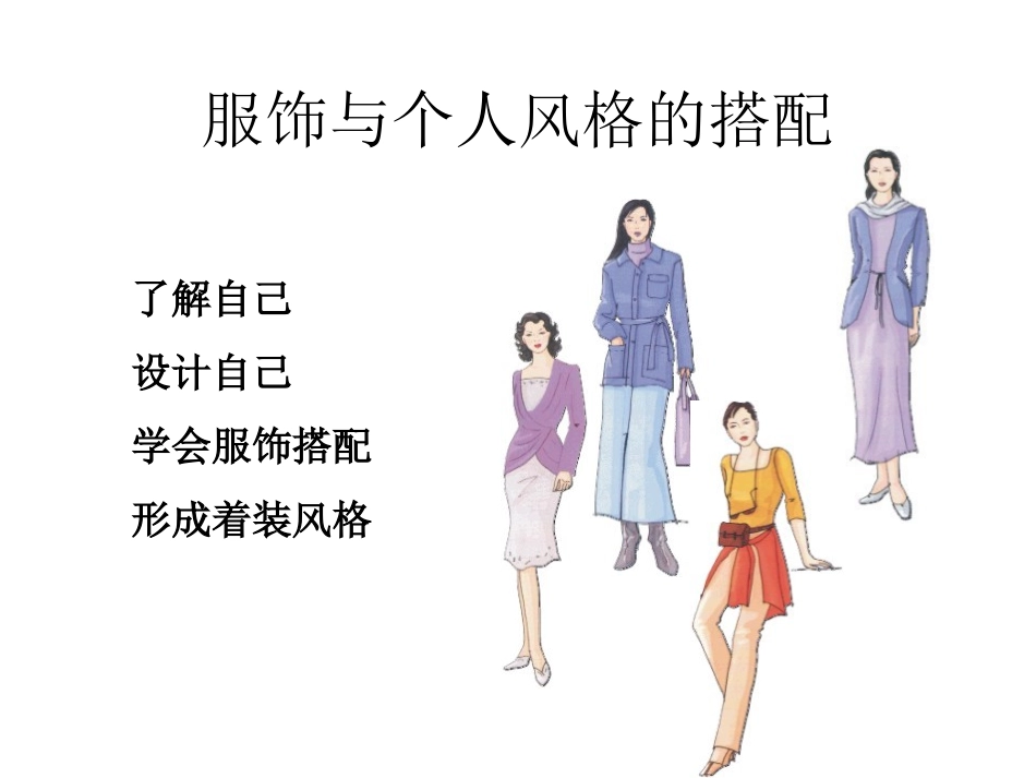 服饰与个人气质类型搭配_第1页