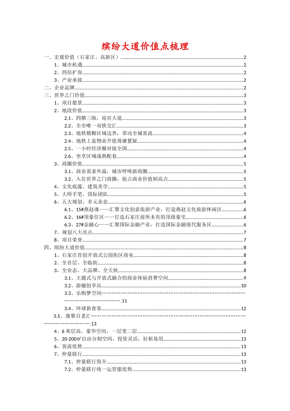 商铺价值点汇总销售说辞 (2)_第1页