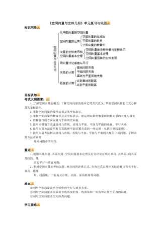 空间向量与立体几何1