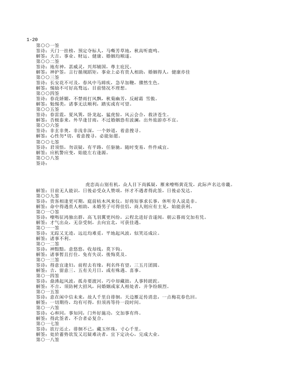 诸葛神数384签 解签_第2页