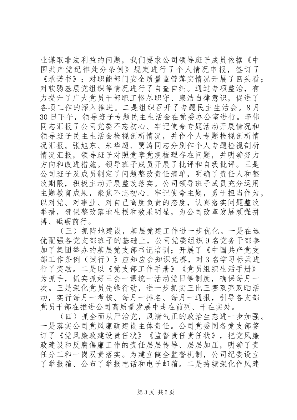 公司党委XX年党建工作总结及XX年工作计划_第3页