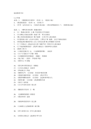 推荐书目 (2)