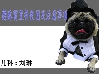 静脉留置针使用及注意事项儿科