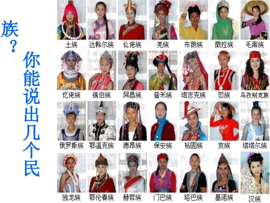 56个民族是一家(上课)_第2页