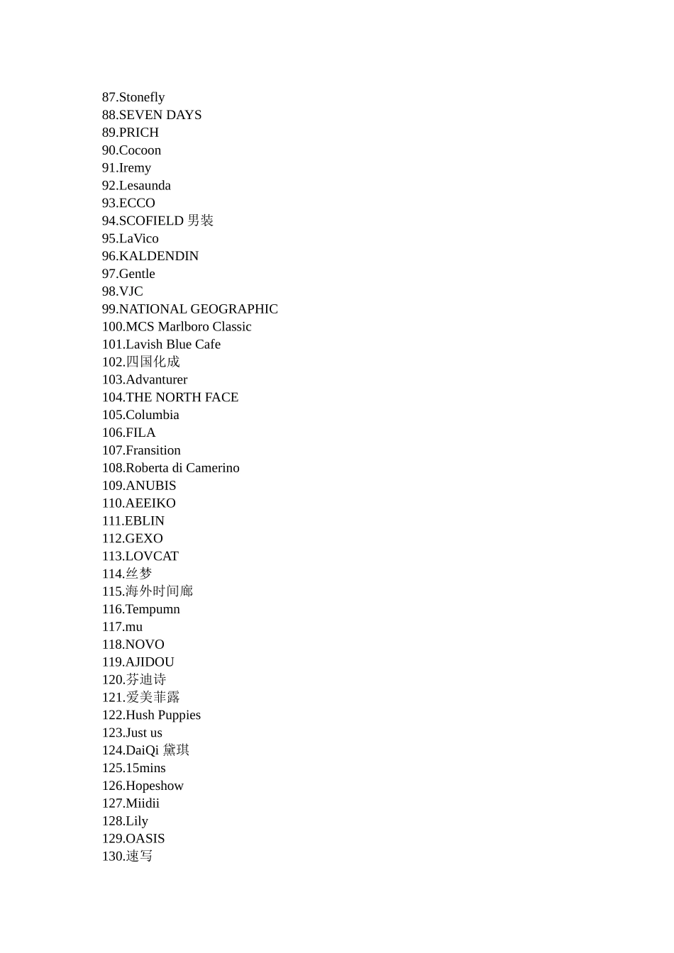 环球港百货品牌_第3页