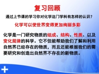 九年级化学第一单元课题一课件