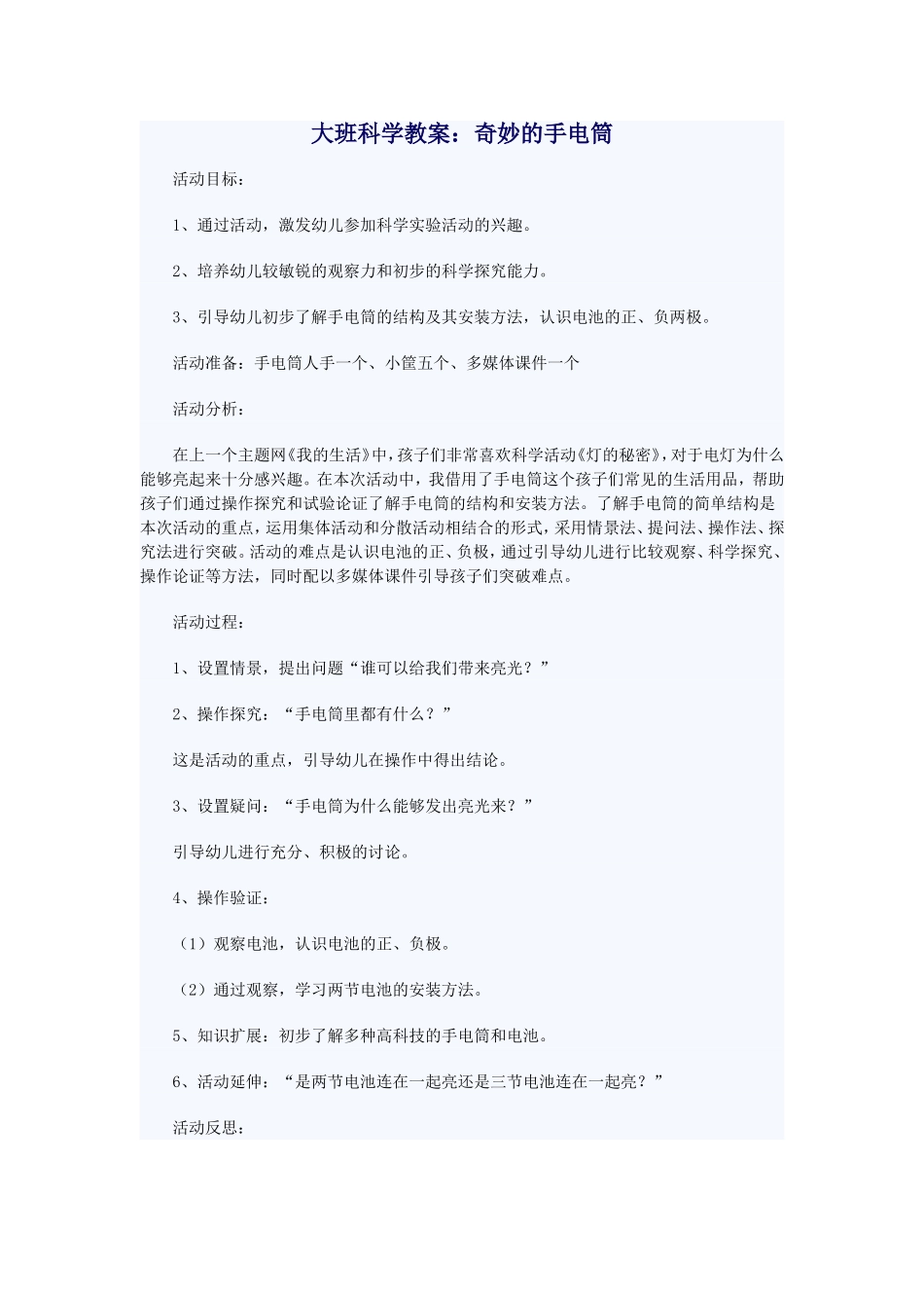 奇妙的手电筒 (2)_第1页