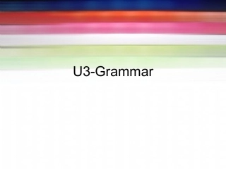 U3-Grammar