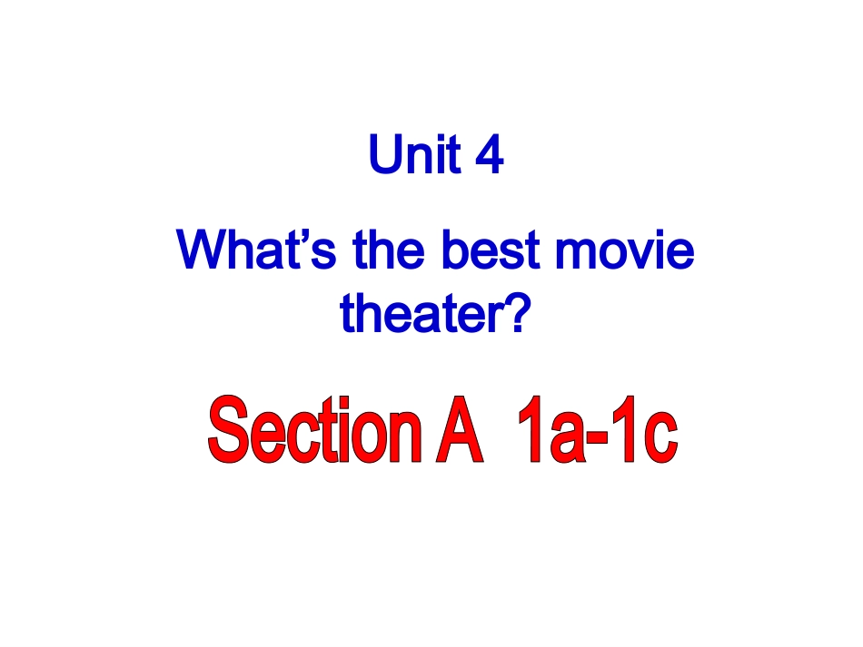 U4sectionA1a--1c_第1页