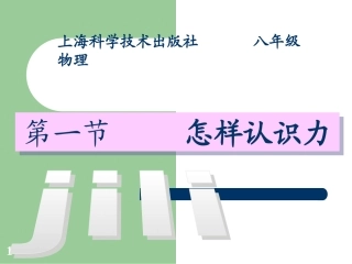 《6.1-怎样认识力》教案1