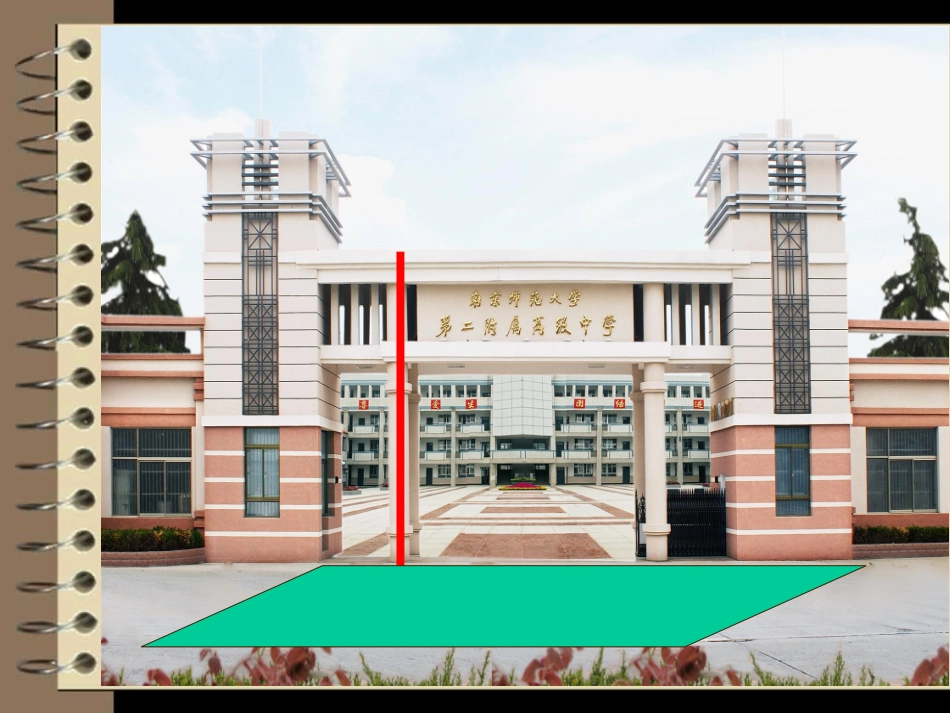 2013年江苏省高中数学优秀课评比课件——直线与平面垂直的判定_第2页