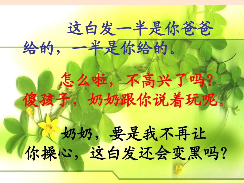 奶奶的白发 (4)_第3页