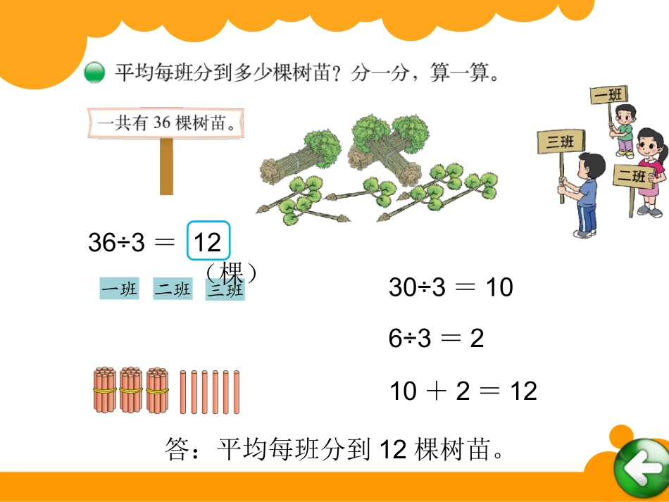 2014年新北师大版三年级上《植树》ppt课件_第2页