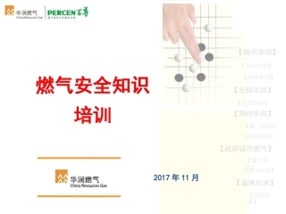 天然气安全知识培训课件