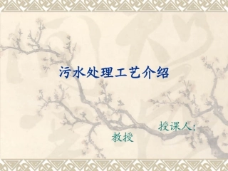 污水处理厂污水处理工艺流程介绍