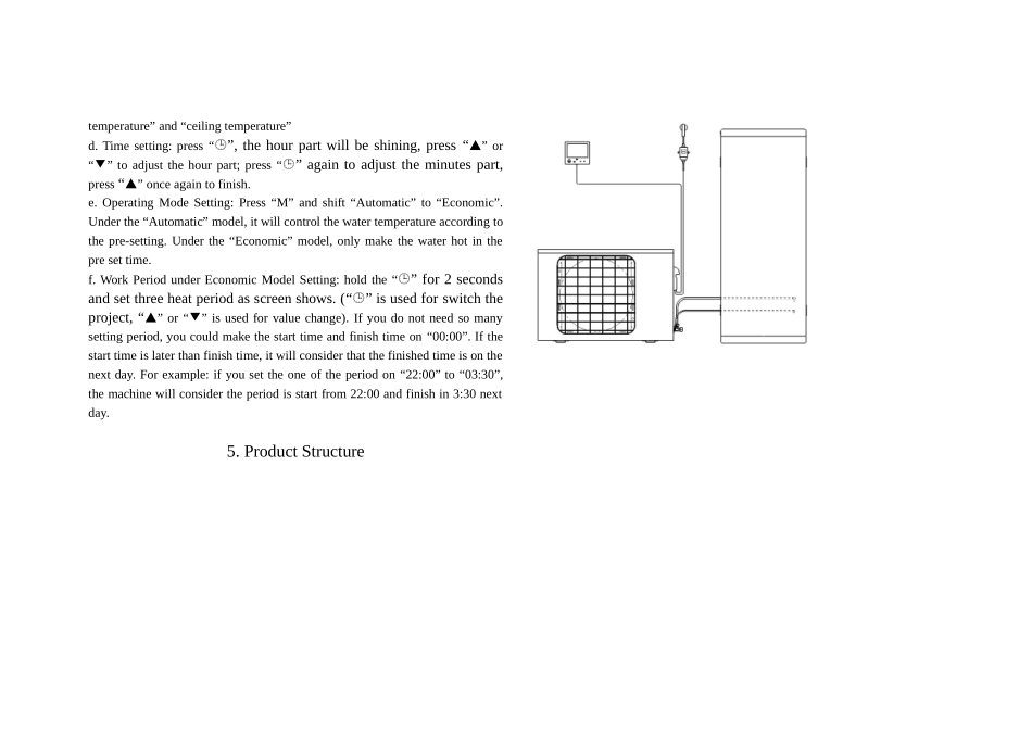 空气源热水器英文说明书_第3页