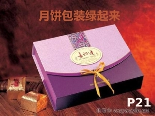 月饼包装绿起来