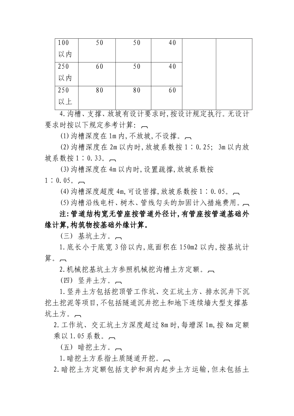 市政土方及管道计算规则_第2页
