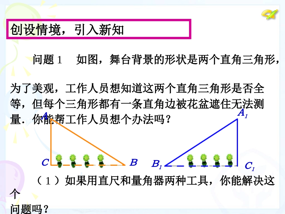 12.2三角形全等的判定(HL).2三角形全等的判定(HL)-(2)_第2页