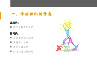 公司活动组织流程及注意事项