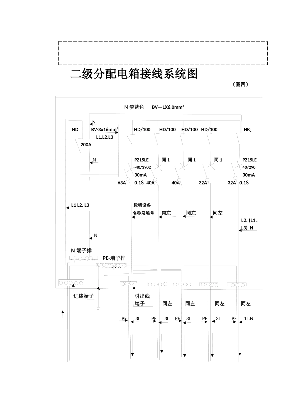各种配电箱接线系统图_第3页